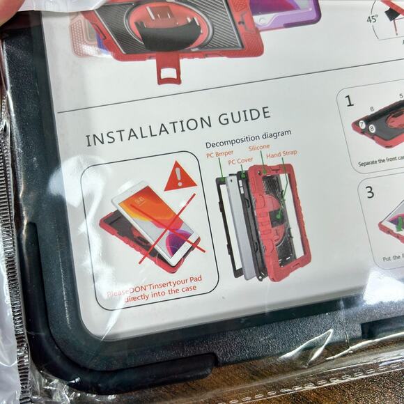 Heavy Duty Shockproof Stand Case For iPad 10th Gen 10.9 2022 - Picture 4 of 7